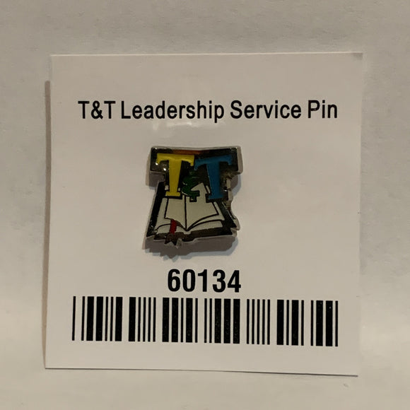 T&T Leadership Service Pin Lapel Hat Pin