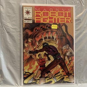 #13 Magnvs Robot Fighter Valiant Comics AV 8019