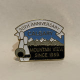 Calgary Bowling 30th Anniversary Mountain View Since 1959 Lapel Hat Pin