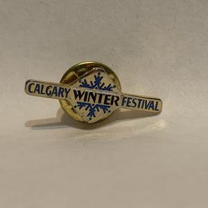 Calgary Winter Festival Logo Alberta Lapel Hat Pin