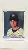 #207 Paul Molitor Milwaukee Brewers 1984 Fleer Baseball Card