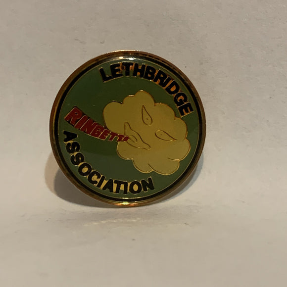 Lethbridge Ringettes Association Logo Lapel Hat Pin