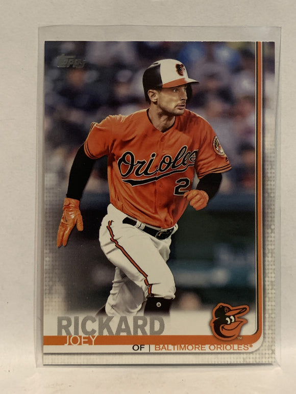 #35 Joey Rickard Baltimore Orioles 2019 Topps Series One Baseball Card