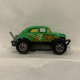 Green Volkswagon Beetle 4x4 ©2006 Matchbox Diecast Cars CC