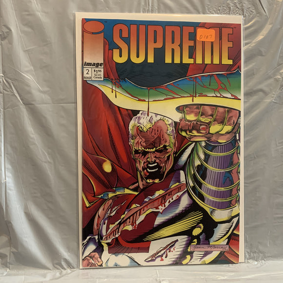 #2 Supreme Image Comics AX 8095