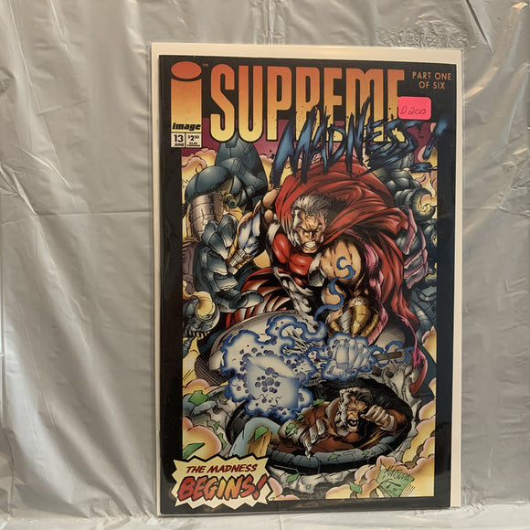 #13 Supreme Madness Part 1 of 6 The Madness Begins Image Comics AX 8105