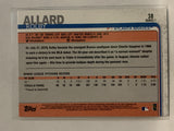 #38 Kolby Allard Rookie Atlanta Braves 2019 Topps Series One Baseball Card