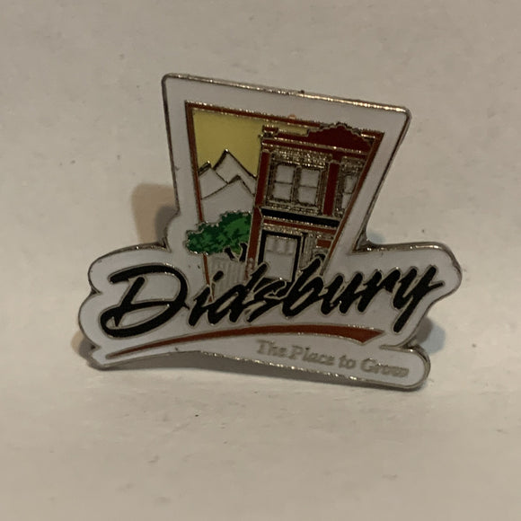 Didsbury Alberta Logo Lapel Hat Pin