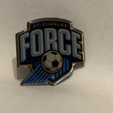 St Charles Force Soccer Lapel Hat Pin