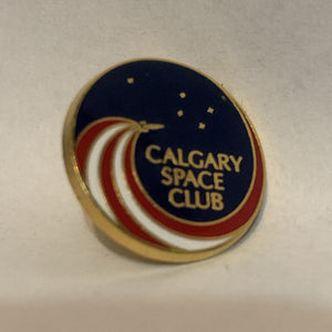 Calgary Space Club Logo Lapel Hat Pin