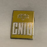 CNIB 1918 1978 Logo Lapel Hat Pin