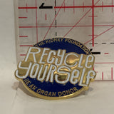 The Kidney Foundation Recycle Yourself Be an Organ Donor Lapel Hat Pin