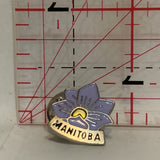 Manitoba Crocus Flower Lapel Hat Pin