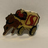 Safeway Chuckwagon Lapel Hat Pin