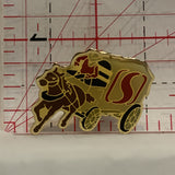 Safeway Chuckwagon Lapel Hat Pin