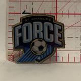 St Charles Force Soccer Lapel Hat Pin