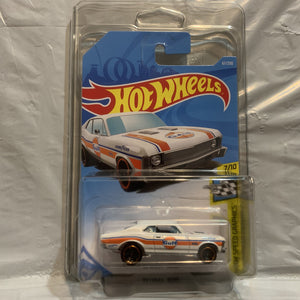 White '68 Chevy Nova HW Speed Graphics 7/10 Hot Wheels Diecast New B1