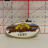 Good Orolo 1981 Sun Logo Lapel Hat Pin