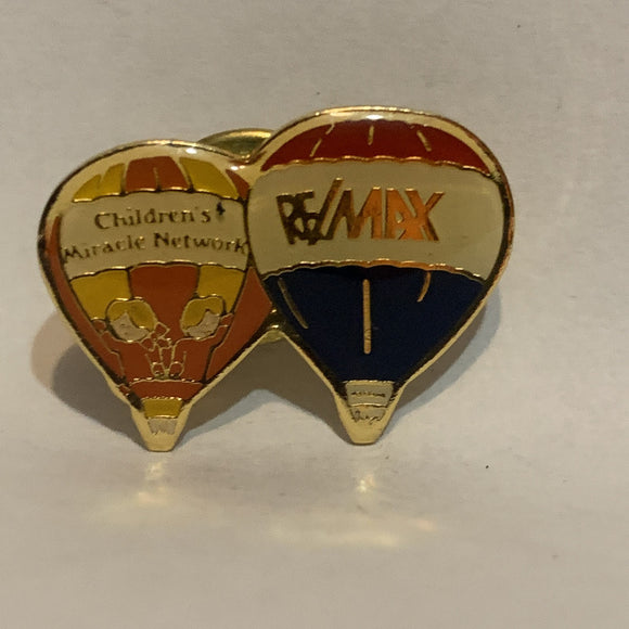 Children's Miracle Network Remax Hot Air Balloons Lapel Hat Pin