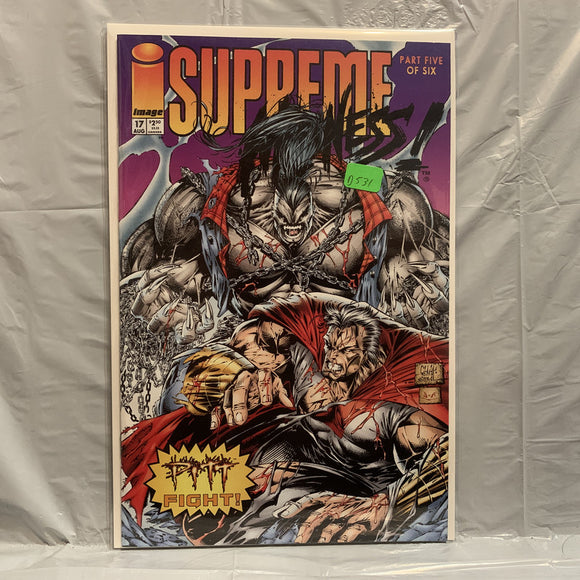 #17 Supreme Madness Part 5 of 6 Pitt Fight Image Comics BA 8273