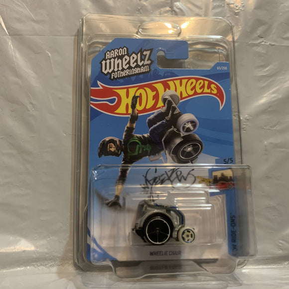 Grey Wheelie Chair HW Ride Ons 5/5 Hot Wheels Diecast New B1