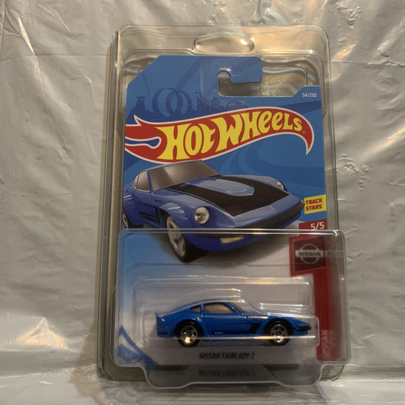 Blue Nissan Fairlady Z Nissan 5/5 Hot Wheels Diecast New B1