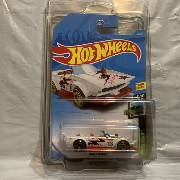 White Track Manga Speed Blur 3/10 Hot Wheels Diecast New B1