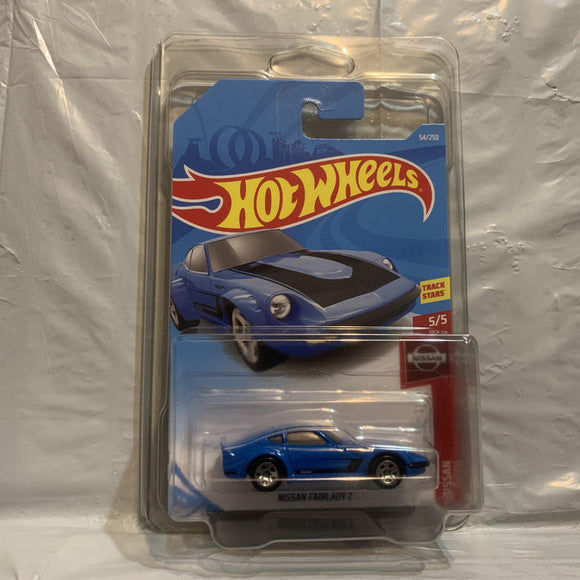 Blue Nissan Fairlady Z Nissan 5/5 54/250 Hot Wheels Diecast New B1