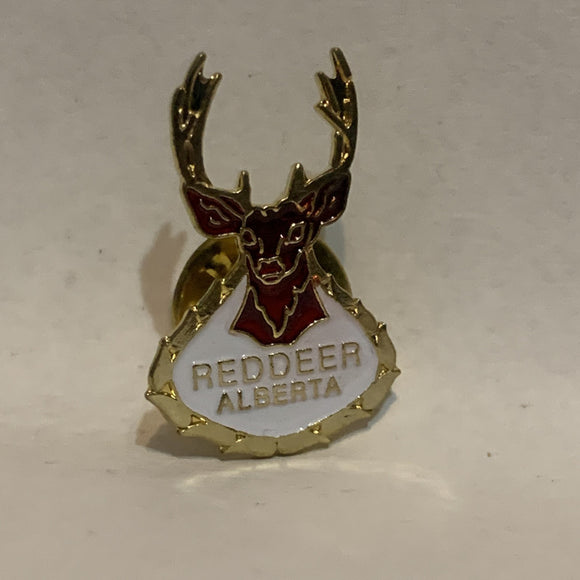 Red Deer Alberta Logo Lapel Hat Pin