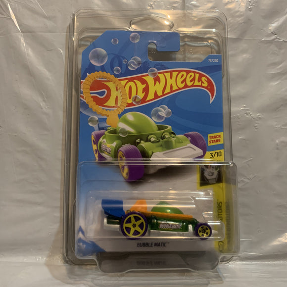 Green Bubble Matic Experimotors 3/10 Hot Wheels Diecast New B1