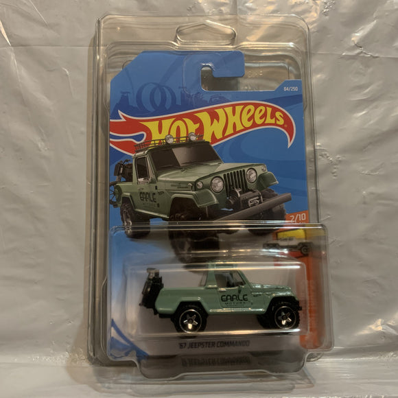 Green  '67 Jeepster Commando HW Hot Trucks 2/10 Hot Wheels Diecast New B1