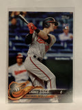 #185 Chance Sisco Rookie Baltimore Orioles 2018 Topps Series One Baseball Card