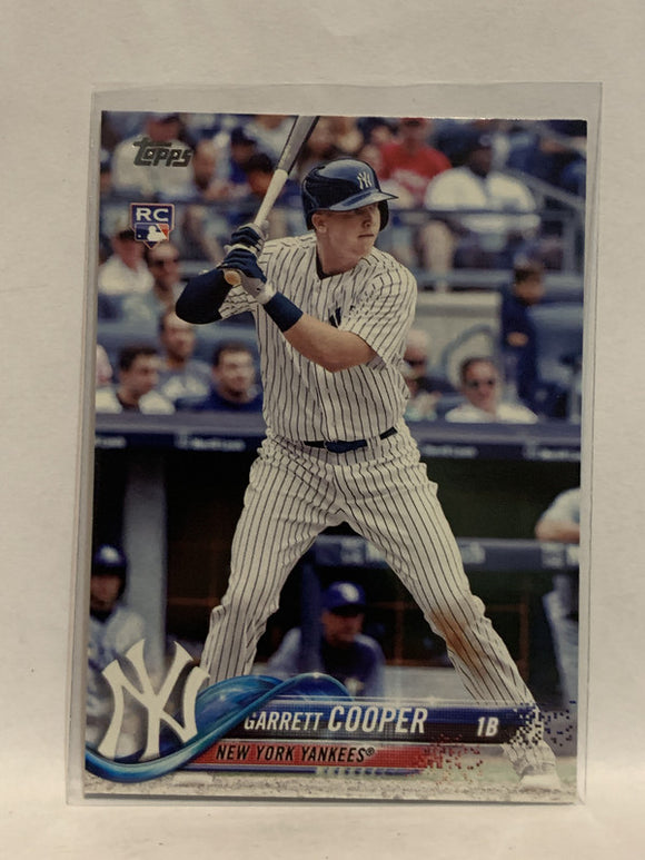  2018 Topps Baseball #181 Garrett Cooper Rookie Card