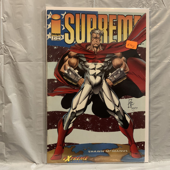 #7 Supreme Image Comics BC 8405