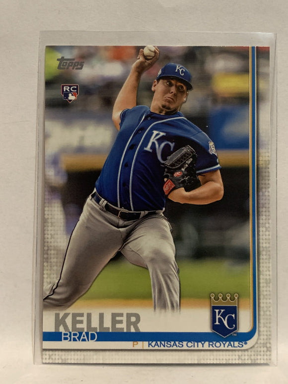 #270 Brad Keller Rookie Kansas City Royals 2019 Topps Series One Baseball Card