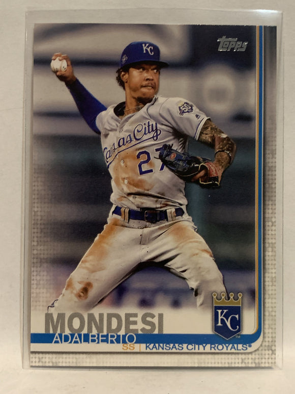 #22 Adalberto Mondesi Kansas City Royals 2019 Topps Series One Baseball Card