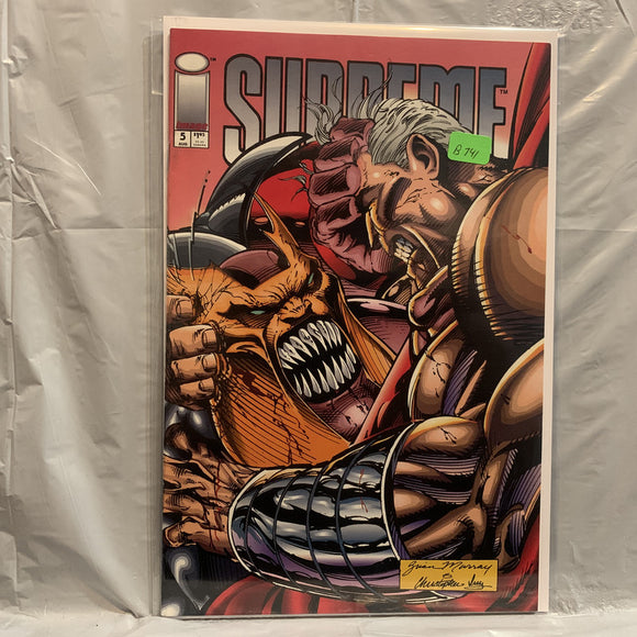 #5 Supreme Image Comics BC 8430