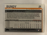 #233 Dylan Bundy Baltimore Orioles 2019 Topps Series One Baseball Card