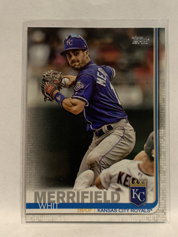 #238 Whit Merrifield Kansas City Royals 2019 Topps Series One Baseball Card