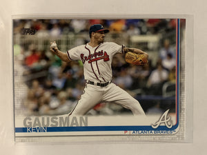 #317 Kevin Gausman Atlanta Braves 2019 Topps Series One Baseball Card