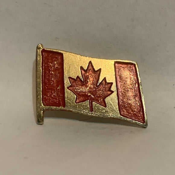 Canadian Flag Lapel Hat Pin