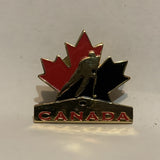 Hockey Canada Logo Maple Leaf Lapel Hat Pin