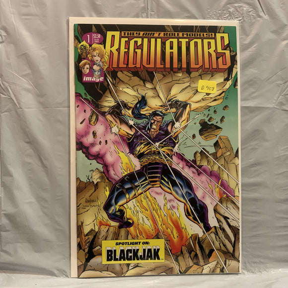 #1 Regulators They Ain't Role Models BlackJak Image Comics BD 8492