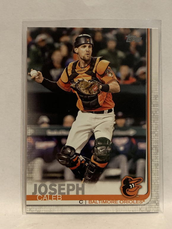 #17 Caleb Joseph Baltimore Orioles 2019 Topps Series One Baseball Card