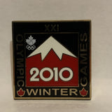 2010 Winter Olympic Games XXI Lapel Hat Pin