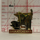 Esso Saskathcewan Logo Lapel Hat Pin