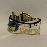 SCFP Calgary Alberta 38 Logo Lapel Hat Pin