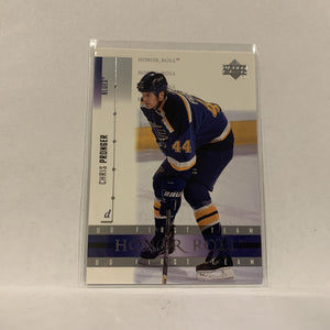 #40 Chris Pronger St Louis Blues  2002-03 UD Honor Roll Hockey Card AB