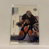 #60 Rick Dipietro New York Islanders  2002-03 UD Honor Roll Hockey Card AB