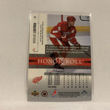 #46 Nicklas Lidstrom Detroit Red Wings  2002-03 UD Honor Roll Hockey Card AB